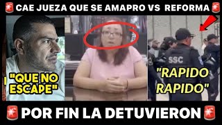 HOY DOMINGO CAE JUEZA QUE SE AMPARO VS REFORMA JUDICIAL ¡SIN DERECHO A FIANZA JUEZA NANCY [upl. by Reve]