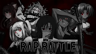 【RAP BATTLE】 The Yandere Rap Battle  Part 2 feat HalaCG Shellah Peachumari Near and Azia [upl. by Eliathas]