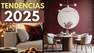 TENDENCIAS DISEÑO Y DECORACION DE INTERIORES 2025 ✅ ✨ Home decor [upl. by Sidwohl706]