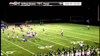 Fremd CB 2 Jack Bossong INT on a Halfback Pass [upl. by Schulz]