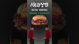 Arbys Is Hiring More Workers Today arbys fastfoodjobs wehavethemeats [upl. by Ardnua]