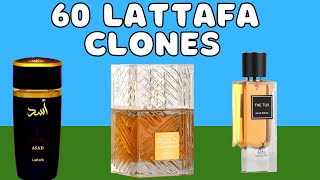 60 Lattafa Luxury Fragrance Alternatives [upl. by Knapp]