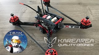 Unboxing  Karearea Talon SVX220 review by Team Mistral FPV [upl. by Suzan214]