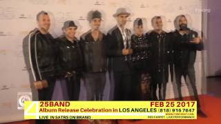 25Band quot4quot Album Release celebration in Los Angeles 2017 [upl. by Hachmann]