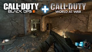 WAW weapons  Call of Duty Black ops 3 Zombies Nacht Der Untoten 3 [upl. by Taylor]