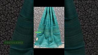 Tussar ghicha silk saree ghichasilksaree dawoodhandloom tussarsilk shortsvideo viralshorts [upl. by Asssilem]