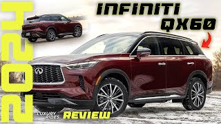 2024 Infiniti Qx60 Review  Interior Exterior Engine amp Price [upl. by Shurlock]