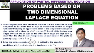 Laplace Equation  Laplace Equation Example  Laplace Equation Questions  Laplace Equation in 2D [upl. by Hanid]