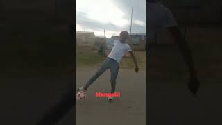 Doing kasi flava with ball in the street footballclub soccer manqobi66 [upl. by Nuhsar319]