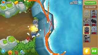 BTD 6  Flooded Valley Primary Only Easy Strategy with 150 lives left [upl. by Gem905]