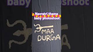 Latest Navratri Baby Photoshoot At Home 🏡baby photoshoot 🤩shorts shortvideo youtubeshorts [upl. by Warder]