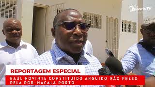 RAUL NOVINTE CABEÃ‡A DE LISTA DA RENAMO CONSTITUÃDO ARGUIDO PELA PGR [upl. by Aikimat372]