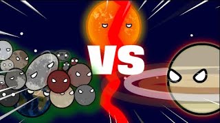 The Solar WAR  Planetballs Animation [upl. by Tarabar885]