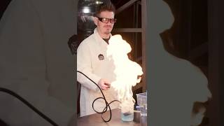 Propane Fire Bubbles Demo combustion fuel McWaneScienceCenter DIYST3 [upl. by Itnaihc]