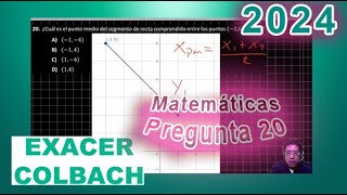 Matemáticas 20 Exacer Guía 2024 [upl. by Otaner]