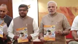 PM Modi launches Jeevan Pramaan – Digital Life Certificate for Pensioners [upl. by Airotkciv451]