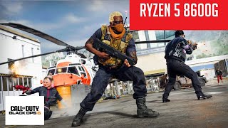 Ryzen 5 8600G  Call of Duty Black Ops 6  Season 1  No GPU [upl. by Zigrang245]