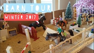 Schleich Barn Tour•°☆2017☆°•  Daisy Stalls [upl. by Valdas]