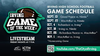 2024 ICTN Game of the Week November 1 🏈 [upl. by Nogas]