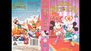 Opening of The Prince and the Pauper 1992 UK VHS [upl. by Yanat953]