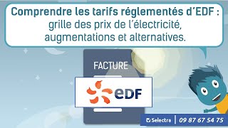 Augmentation EDF ⚡ Pourquoi les tarifs réglementés augmententils  Peuton payer moins cher [upl. by Otrebla]