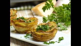 Parmesan Potato Stacks [upl. by Notsob]