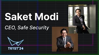 Saket Modi  CEO Safe Security  TRYST’24 Guest Lectures  CAIC [upl. by Annig760]