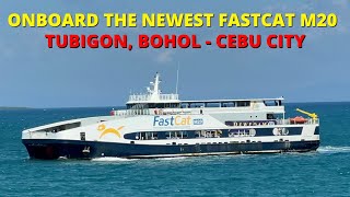 Tubigon Bohol to Cebu City Philippines  The Newest FastCat M20  Barko Vlog OfficialFASTCATPH [upl. by Ardnala478]