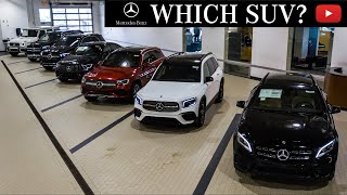 Which SUV is RIGHT FOR YOU  MercedesBenz SUV Lineup [upl. by Bonnette]