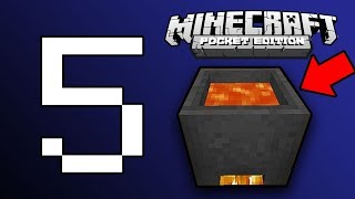 TOP 5 TRUQUES QUE VOCÊ NÃO SABIA COM CALDEIRÃO NO MINECRAFT POCKET EDITION OFICIAL [upl. by Alliuqal40]