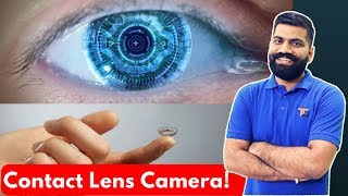 Contact Lens Camera Future Wearable Tech [upl. by Muire]