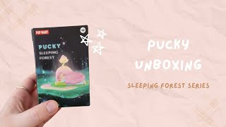 POP MART Pucky Blind Box Unboxing  Sleeping Forest Series [upl. by Llenel]