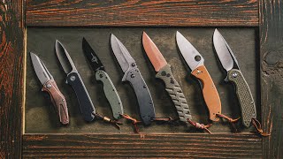 7 BEST EDC KNIVES UNDER 50 [upl. by Sayres]