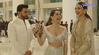 Deepika Padukone Ranveer Singh Teared Up At NMACC Launch  Heres Why  Power Couple Get Candid [upl. by Corabelle118]