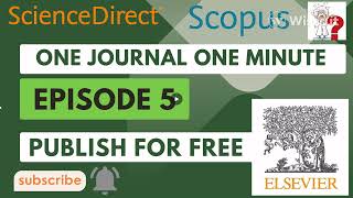 How to find Scopus indexed Journal for free publication no article publishing charges elsevier [upl. by Selina]