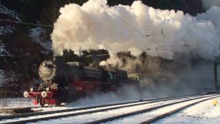 Dampfzug Dampflok Sonderfahrt Tunnelfahrten 2011 von Rottweil über Triberg nach Hausach [upl. by Epoh]