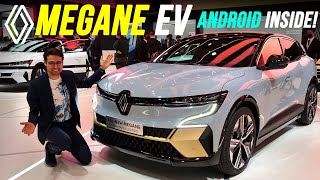 allnew Renault Megane EV with Android infotainment 2022 Mégane eTech [upl. by Cherianne]