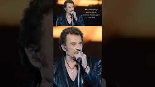 Johnny Hallyday  Le pénitencier Paroles [upl. by Avelin]