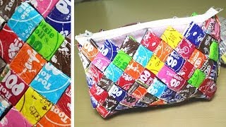 DIY Candy Wrapper Purse [upl. by Maddy]