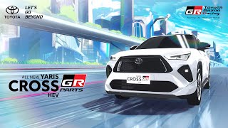 Yaris Cross HEV with GR Parts amp Aries  LIMITLESS GRVERSE  Toyota Gazoo Racing Indonesia [upl. by Gaiser]