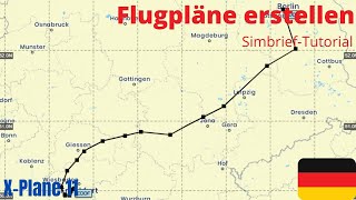 Flugpläne für XPlane erstellen 1  Simbrief XPlane 11 [upl. by Shih]