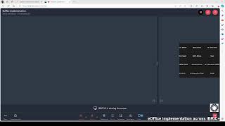 eOffice implementation across iBRIC [upl. by Nihcas808]
