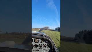 Landung nach einem wunderschönen Herbstflug 🍂🛩🍁 pilotaviationautumnfly [upl. by Akimert219]