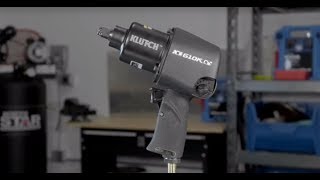 Klutch G10K Air Impact Wrench  12in Drive 5 CFM 700 FtLbs Torque [upl. by Yrallih]