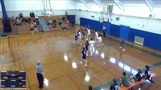 Ridgefield Basketball vs Westport White Boys Club Basketball [upl. by Aliakam980]