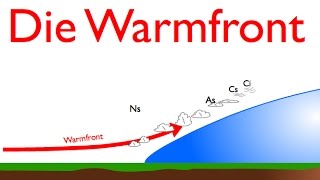 Der Durchlauf einer Zyklone Teil I Die Warmfront [upl. by Pastelki]