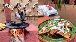 Este Almuerzo Mexicano le Gusta Mucho a Mi Familia Chilaquiles Rellenos [upl. by Sheply]