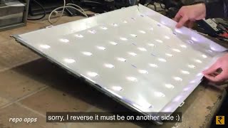 How to fix LED TV Black Screen No Backlight Problem  TV disassembly and Easy fixing method [upl. by Ennirak]