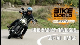 2018 Harley Davidson Softail Range Launch [upl. by Brigham]