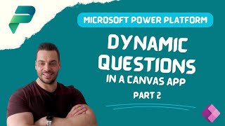 Dynamic Question Forms With Power Apps Gallery Magic  Part 2 [upl. by Aikemat22]